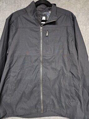 Orvis Classic Collection Men’s Large Black Full Zip Lightweight Jacket